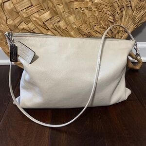 Coach Zip Top Leather Crossbody Bag